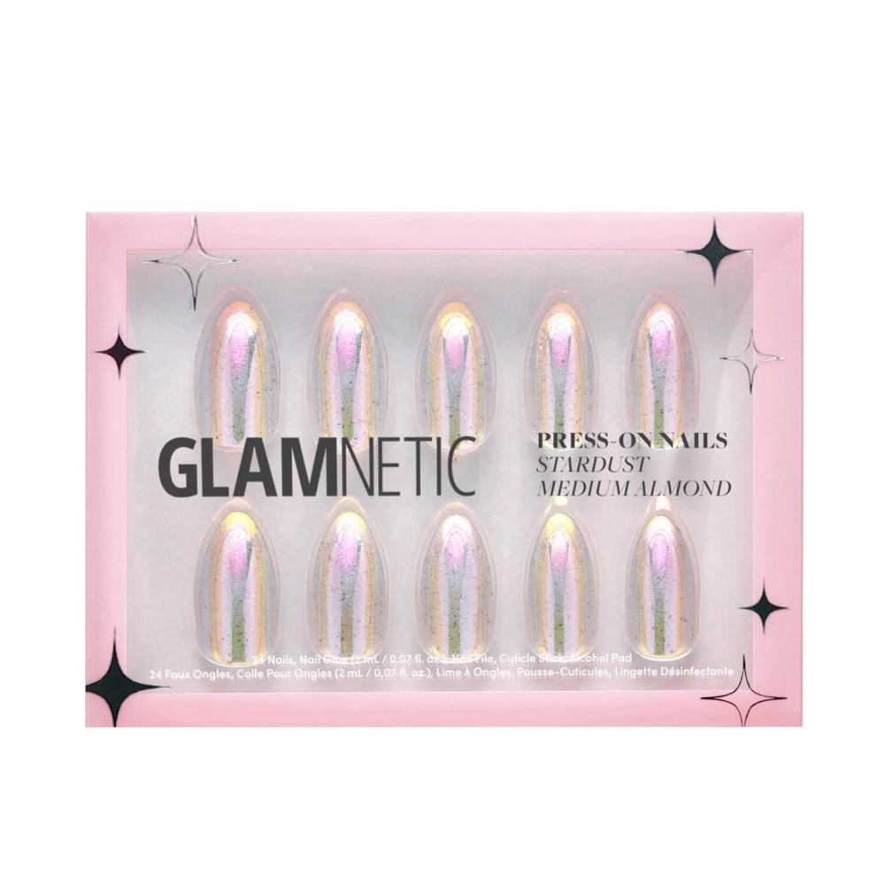 Glamnetic nails in Stardust